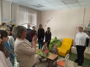 Наш детский сад посетили студенты специальности «Дошкольное образование» Дзержинского педагогического колледжа